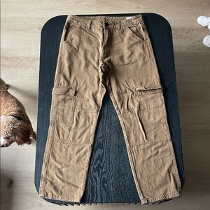 Men's Cargo Pants in Brown - Rugged Everyday Utility